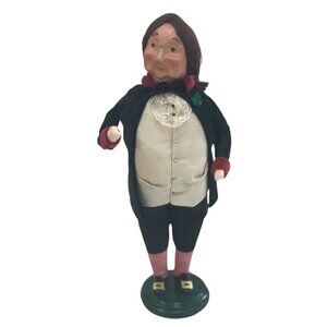 Byers Choice Ltd. HOLIDAY Dickens A Christmas Carol Carolers MR. FEZZIWIG, 13"H